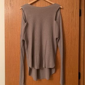 Cold Shoulder Sweater